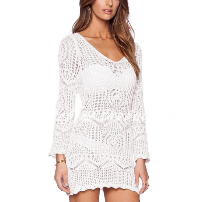 Venta al por mayor vestidos tejidos crochet para dama-Compre online los  mejores vestidos tejidos crochet para dama lotes de China vestidos tejidos crochet  para dama a mayoristas | Alibaba.com