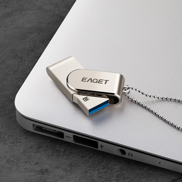 EAGET Mini USB 3.0 Flash Drive 16/32/64GB Memory Stick External Storage Pendrive New Product