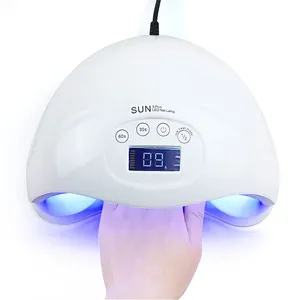 Lâmpada de unhas led profissional ccfl48w, bela aparência e alto desempenho, lâmpada uv, secagem das unhas