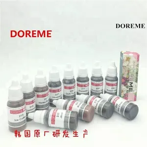 Корейские Оригинальные пигменты для бровей DOREME, Перманентный пигмент для макияжа