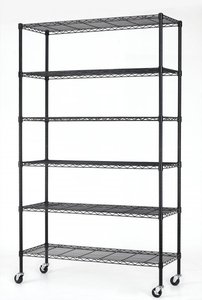 כרום מתכוונן חוט מדפי מדף - Product Image 2