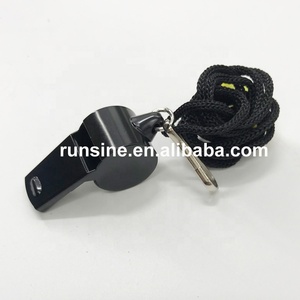 Silbato de Metal para exteriores, silbato de emergencia de acero inoxidable, Negro/rojo/plateado, venta al por mayor - Product Image 5