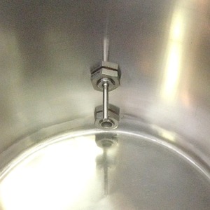 Polished Stainless Steel Brew Kettle Set Stock Pot Beer Brewing <strong>Fermenter</strong> <strong>Equipment</strong> with Valve and Thermometer - Product Image 2