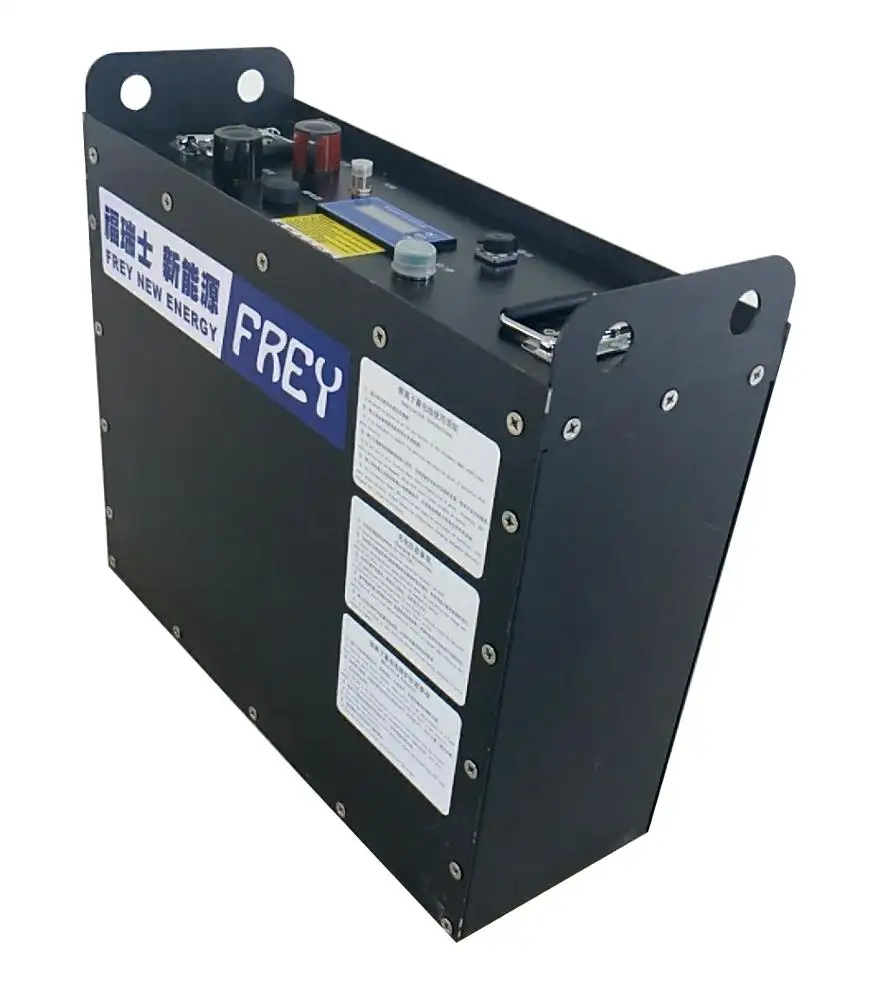 Rechargeable Customer Size Forklift Battery 24 12v 200ah Lithium BatteryとCharger