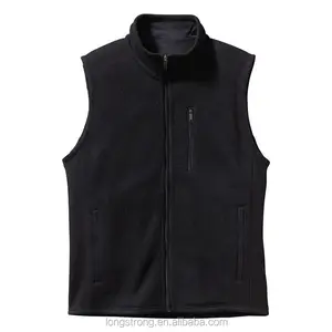 2023 LS794 Homens Fleece Vest Jaquetas sem mangas Esporte ao ar livre Colete térmico Coletes de inverno