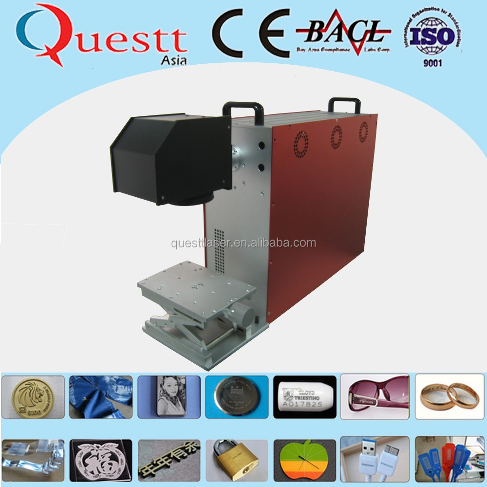Laser machine de marquage pour outil de mesure Quantique 10 20 30 Oreille D'un Animal Tag Fiber Laser Marker