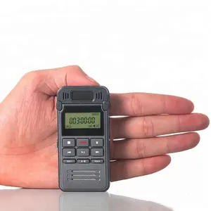 Mini gravador de voz com redução de ruído hd, dispositivo de gravação ativada por voz