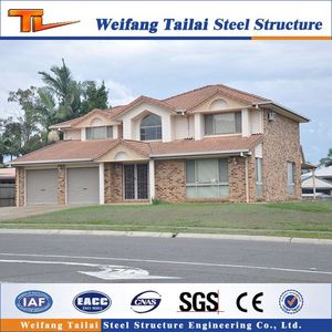 Casa Prefabricada de Estructura de Acero con <span class=keywords><strong>Diseño</strong></span> Gráfico, <span class=keywords><strong>Diseño</strong></span> Chino, ISO9001 - Product Image 4