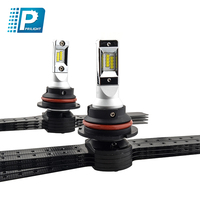 6000LM 50W H11 9006 H13 9004 9007 Bóng Đèn Pha Led Tự Động F1 9005 Đèn Pha Xe Led H4 360