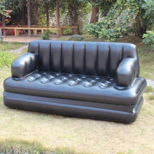 Modern 5-in-1 Foldable Inflatable <strong>Sofa</strong> <strong>Bed</strong> with Customizable Storage for Living Room <strong>Outdoor</strong> &amp; Multi-Use - Product Image 1