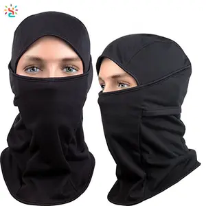 사용자 정의 로고 빈 balaclavas 여성 남성 전체 얼굴 목 운동 스포츠 훈련 마스크 스키 오토바이 전술 야외 마스크