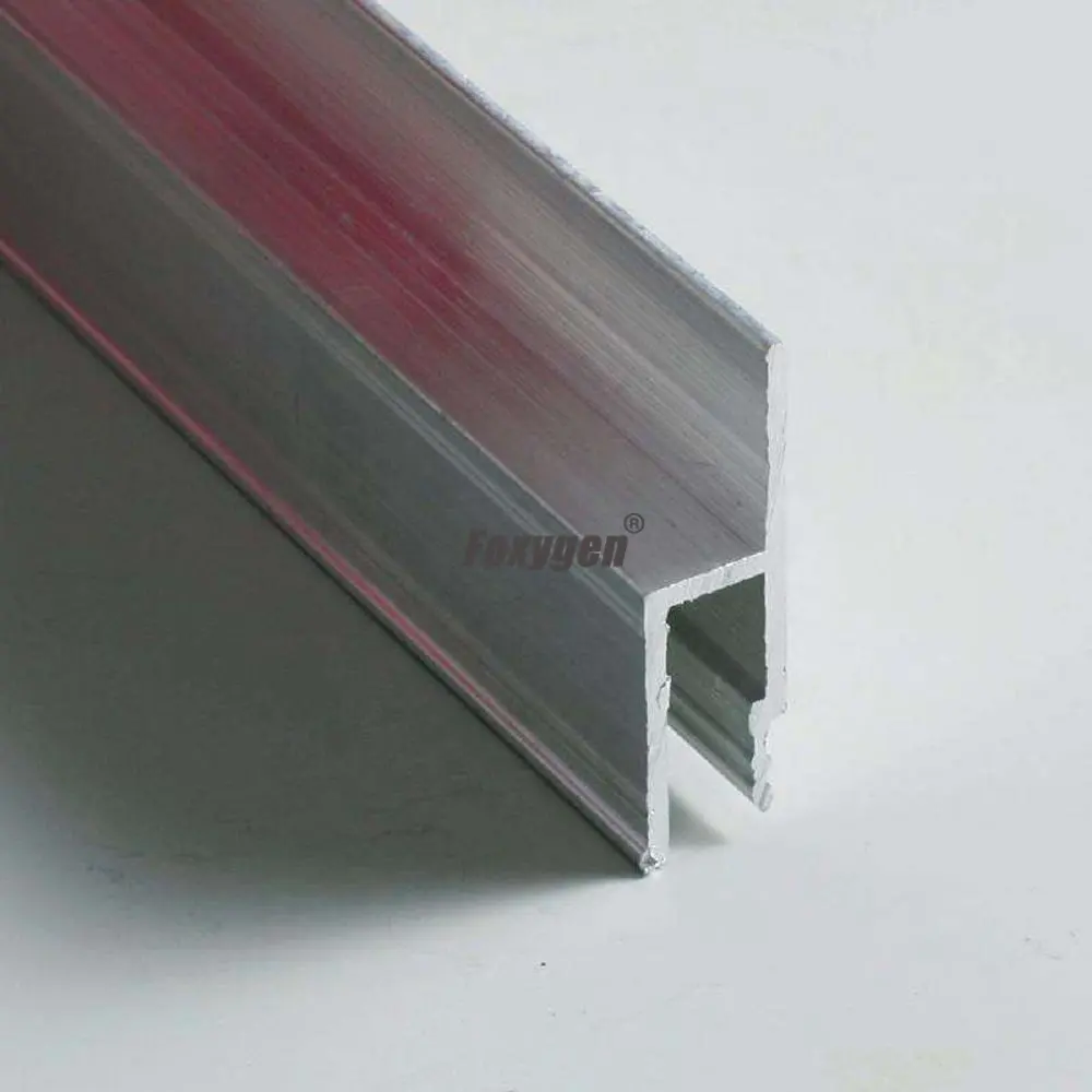 Perfil de alumínio de alumínio foxygen, faixa de filme para teto elástico