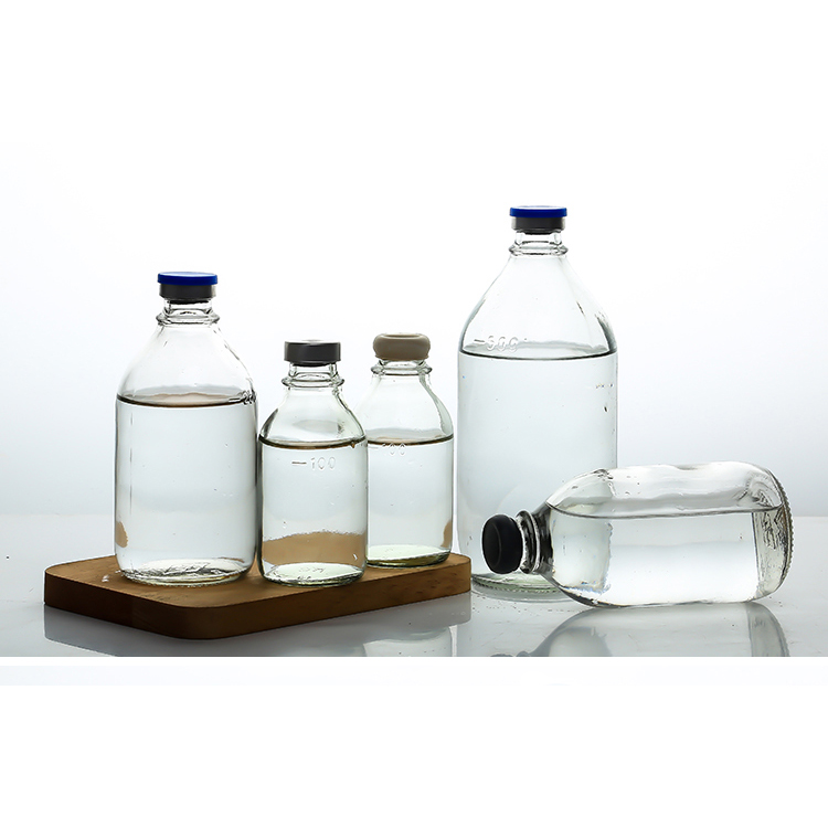 250ml Soda-lime glass medicine dropper bottle heat resistant medicine bottle Pharmaceutical  infusion glass bottle