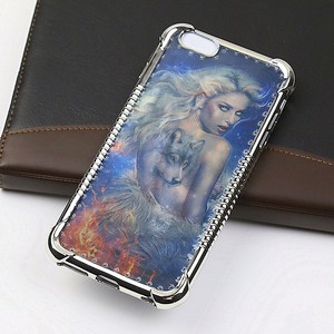 Sexy girl in ấn bìa Cho LAVA A1, màu bạc mạ vỏ điện thoại di động - Product Image 4