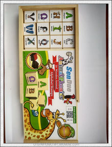 Timbre de <span class=keywords><strong>lettre</strong></span> de l'alphabet en bois A-Z personnalisé pour le <span class=keywords><strong>scrapbooking</strong></span> pour la décoration - Product Image 4