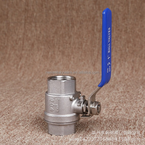 QF04 China fábrica <span class=keywords><strong>2</strong></span> ''de acero inoxidable válvula de bola de latón maneja - Product Image 2