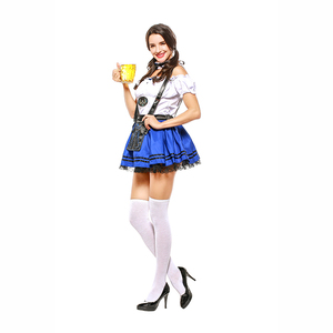 Costume de serveuse de bière sexy allemande pour adultes, fête de carnaval <span class=keywords><strong>pas</strong></span> <span class=keywords><strong>cher</strong></span> - Product Image 5