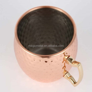 Por encargo de cobre barril taza de acero para Moscow Mule - Product Image 2