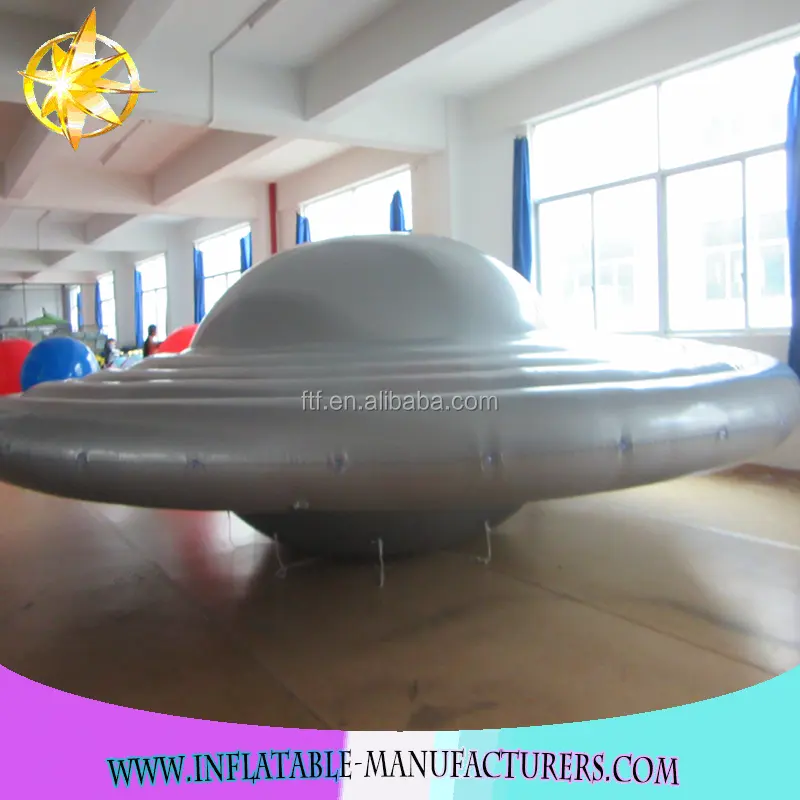 Заводская изготовленная на заказ Высококачественная надувная летающая тарелка Alien Ufo для продажи