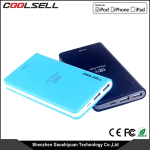 Shenzhen Coolsell Wifi depolama kablosuz akış harici sabit sürücü için güç banka Cep Telefonu