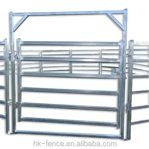 Various size pipe livestock horse corral panel steel round pen yard for arena ranch