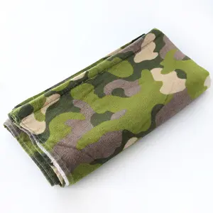 Manufacturers Wholesale Custom 100% Cotton Soft Camouflage Print Beach Towel
