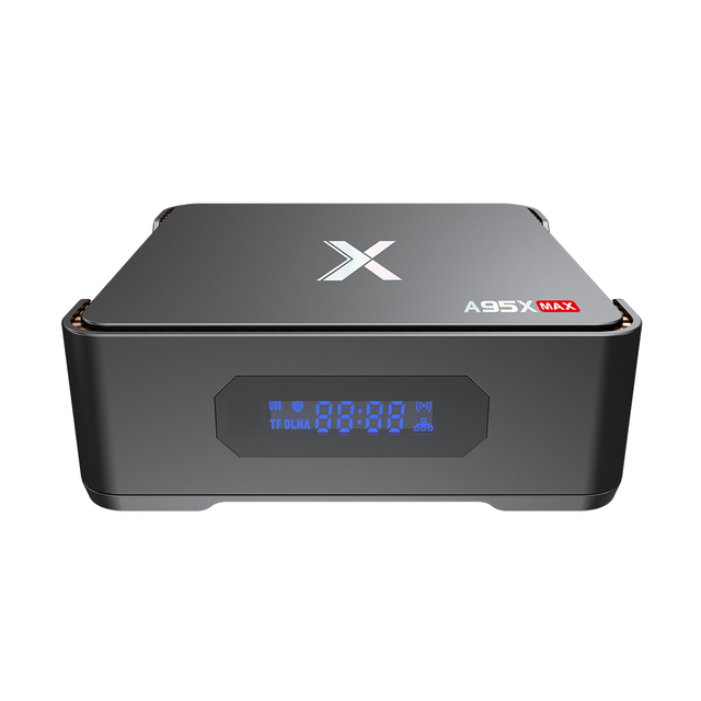 Factory High Spec A95X MAX S905X2 4K Android 8.1 TV Box Octa 4GB 64GB Memory Supports SATA 2.5 Inch SSD/HDD Dual Band WiFi