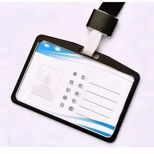 High quality 91*64mm business work name metal ID card holder in wholesale