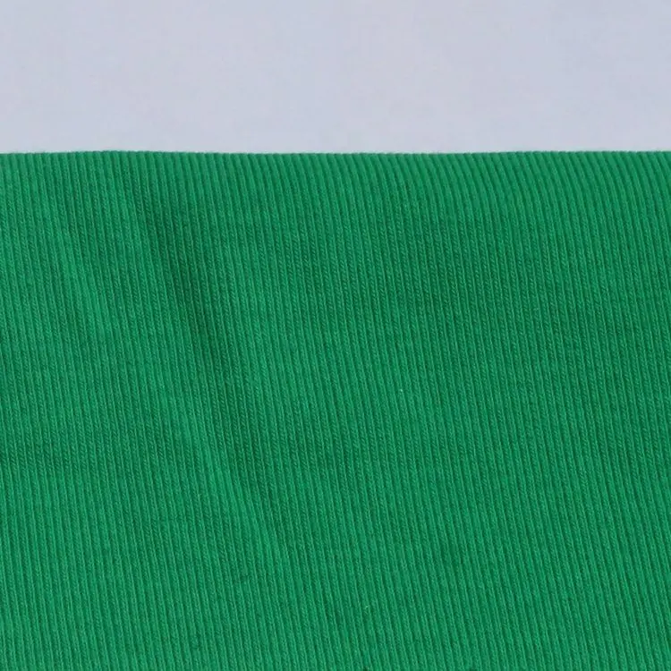 Di alta qualità di cotone pettinato elastico 1x1 costola tessuto a maglia