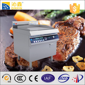 Commerciale Frytop induction en acier inoxydable plat griddl, Induction électrique fonte plaque chauffante - Product Image 1