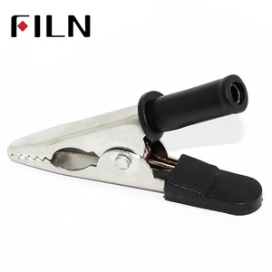 75mm Rouge Noir En Laiton Nickelé <span class=keywords><strong>Voiture</strong></span> <span class=keywords><strong>Pinces</strong></span> Crocodiles <span class=keywords><strong>Pinces</strong></span> De <span class=keywords><strong>Batterie</strong></span> Pince <span class=keywords><strong>Crocodile</strong></span> - Product Image 5
