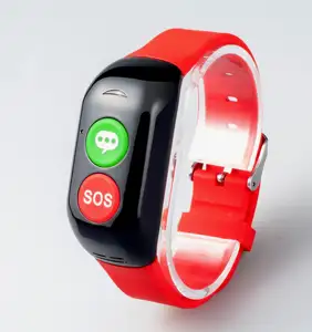 BP HR SOS one key calling emergency Alarm Elderly GPS Tracker bracelet Watch for Old Man wristband Phone SIM