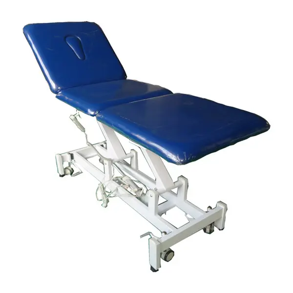 CE sertifikat biru full body massage bed couch mobilitas listrik dengan 3 bagian RJ-6247