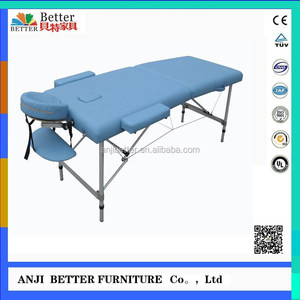 Meja pijat aluminium dokter, kayu portabel multifungsi lebih baik - Product Image 2