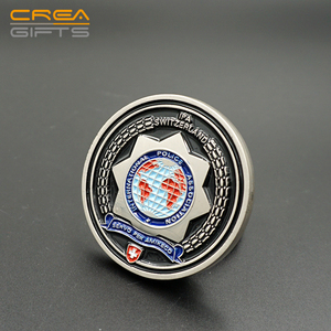 Hohe Qualität Gold Silber Benutzerdefinierte Metall Souvenir Antike 2 Euro Münze Replik - Product Image 3