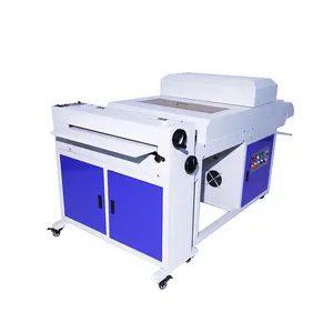 Double100 480mm Texture UV Coating Machine For Photo Album With Leather Patterns