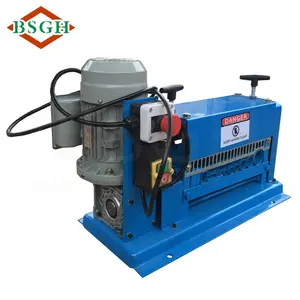 BS-015M Insulated copper wire stripper machine electric copper wire making machine can earn money copper wire stripping machine