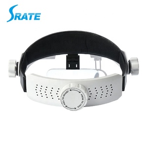 Loupe <span class=keywords><strong>de</strong></span> casque avec 5 lentilles, MG82000M LED pour chirurgie dentaire - Product Image 5