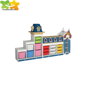 รูปร่างบ้านตู้ไม้เฟอร์นิเจอร์ห้องนอนเด็กเครื่องมือการเรียนการสอนในชั้นเรียน - Product Image 4