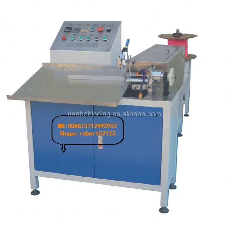 NB-600 High Speed! Factory Promote Price Plastic Binding Coil Making machine