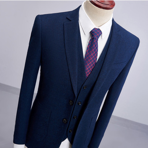 2022 Abiti da <span class=keywords><strong>Uomo</strong></span> all'Ingrosso 3 Pezzi Alta Qualità Su Misura <span class=keywords><strong>Completo</strong></span> <span class=keywords><strong>Blu</strong></span> <span class=keywords><strong>Navy</strong></span> Slim Fit per <span class=keywords><strong>Uomo</strong></span> - Product Image 3