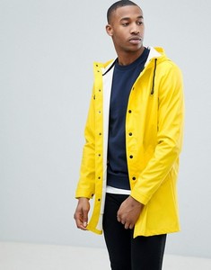 Impermeable KY Amarillo sin Forro con Capucha con Cordón, Cierre de Botones a Presión, Solapa Protectora y Bolsillos Funcionales para Hombre - Product Image 2