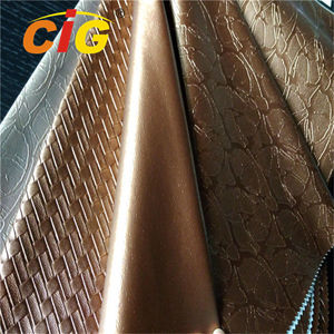 Tissu en <span class=keywords><strong>cuir</strong></span> synthétique imitation PU PVC en gros <span class=keywords><strong>pour</strong></span> vêtements/ceintures/sacs à main - Product Image 5