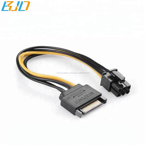 2018 más popular minería componentes ver 009 s 6pin tarjeta riser pci-e x1 x16 tarjeta Convertidor para BTC Eth Bitcoin minería - Product Image 4