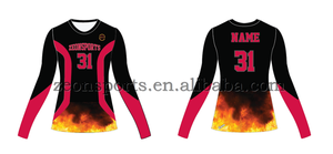 Maglia da <span class=keywords><strong>pallavolo</strong></span> Design personalizzato maniche lunghe di alta qualità - Product Image 3