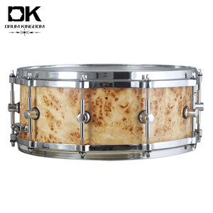 Tambourin professionnel avec cerceaux moulés sous pression en érable 6 plis et placage en peuplier - Product Image 2