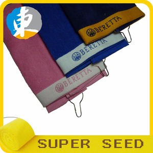 Offre Spéciale 100 coton Plaine Teint Serviette de Golf Avec broderie logo - Product Image 6