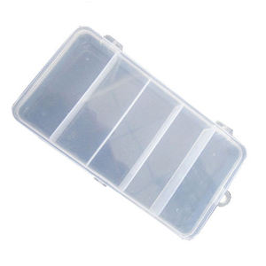 Caja transparente de plástico transparente para Señuelos de Pesca, accesorios para peces de una sola capa - Product Image 4