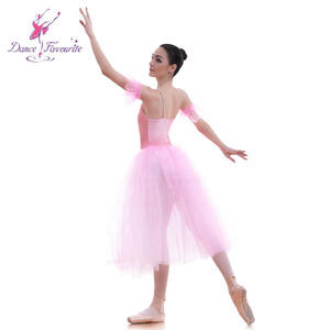 Robe de tutu de ballet de conte de fées en prune sucrée, costumes de danse pour filles, tutus romantiques pour compétition 18090 - Product Image 4