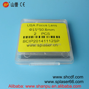 Lentille laser de qualité supérieure fabriquée aux États-Unis, diamètre 15 mm, longueur focale 50,8 mm, pour machines de découpe laser GCC/<span class=keywords><strong>Trotec</strong></span> - Product Image 2